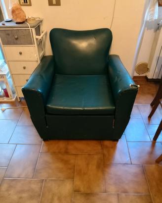 Poltrona vintage artigianale