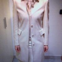 Completo giacca lunga e vestito smanicato