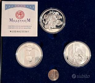 Cofanetto monete Giubileo Millennium 2000