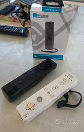 telecomandi  wii, il nero nuovo ,il bianco pochiss