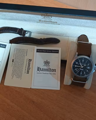 Orologio Hamilton 38mm quarzo 9821c