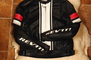 Revit giacca moto in pelle tg  50