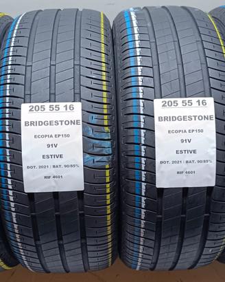 4 GOMME 205 55 16 BRIDGESTONE RIF4601