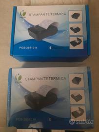 2 stampanti scontrini termica