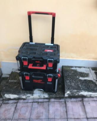 Milwaukee packout 2 pezzi