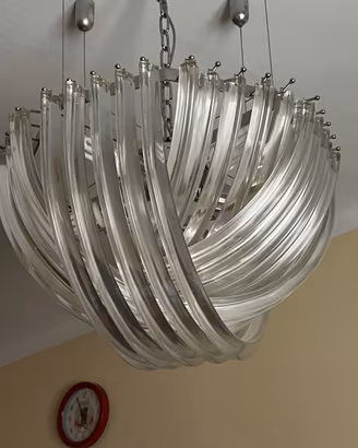 Lampadario murano Triedri