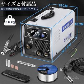 Saldatrice portatile 3in1. MMA MIG e TIG