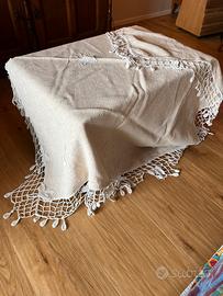 Antico copri tavolo con Irish croquet