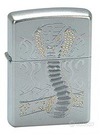 Zippo originale motivo Tattoo Cobra