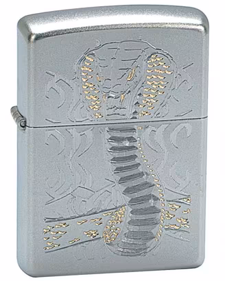 Zippo originale motivo Tattoo Cobra