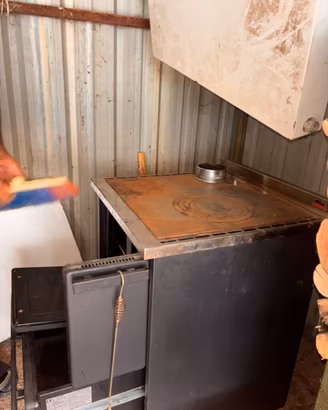 Stufa economica a lega compresa di forno