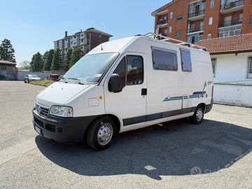 Camper puro Fiat Ducato 2.8 JTD - 110.000 km - 4 p