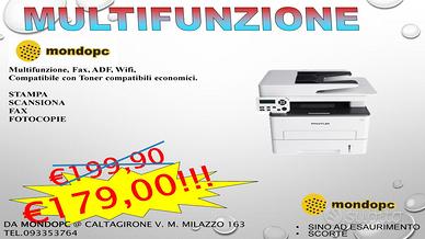MULTIUFUNZIONE STAMPANTE PANTUM M7100 WIRELESS