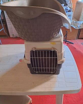 cuccia e trasportino