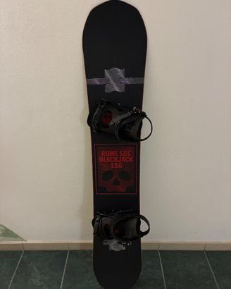 Snowboard rome sds blackjack 156