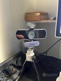 webcam 2k Autofocus 30fps ugreen(Senza Cavalletto)