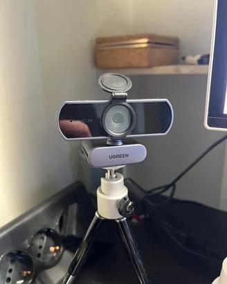 webcam 2k Autofocus 30fps ugreen(Senza Cavalletto)