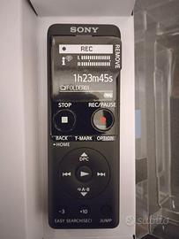 Registratore Vocale Stereo Sony ICD-UX570 Nuovo
