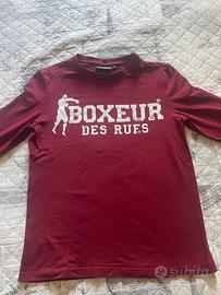 T-shirt manica lunga Boxer Des Rues taglia XS
