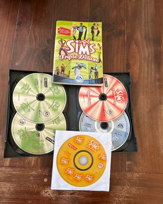 Gioco "THE SIMS Triple Deluxe" Pc rom.