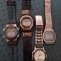 lotto orologi vintage Casio