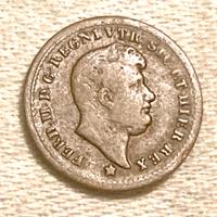 Regno delle Due Sicilie -Mezzo Tornese 1853 - Rara