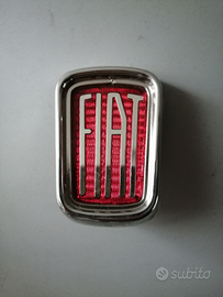 Targhetta fregio Fiat 500 è 124