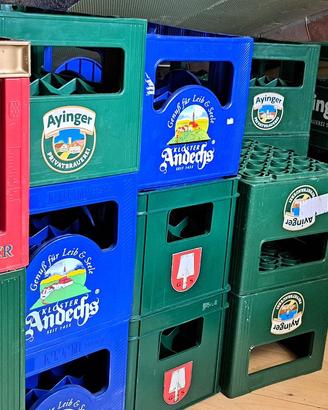 Casse per birra (bottiglie da 0.5 l) multimarca