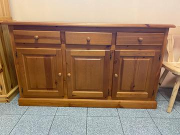 CHIUSURA ATTIVITÀ Madia in legno