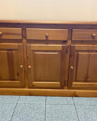 CHIUSURA ATTIVITÀ Madia in legno