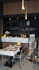 Ristorante, pizzeria con dehor permanente