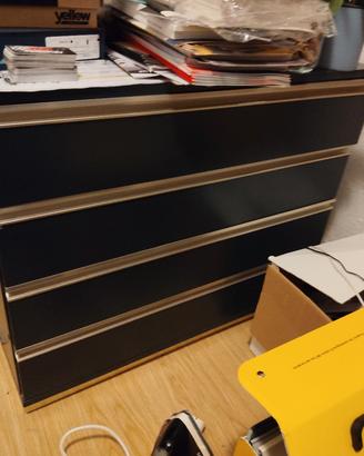armadio doppio, cassettiera e mobili
