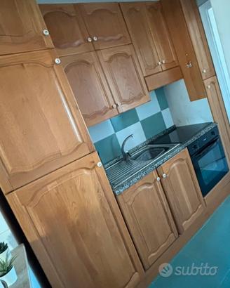 Cucina legno massello