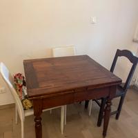 TAVOLO ROMAGNOLO  IN LEGNO  ALLUNGABILE