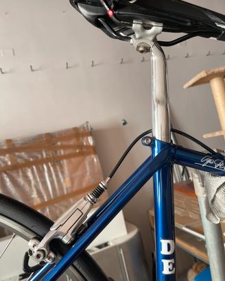 Bici vintage de rosa