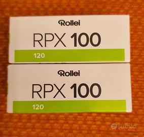 Rullino Rollei RPX 100 120 6x6 BN