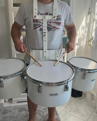 Tobe da Marcia / Set di Tamburi Marching Batteria