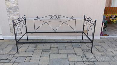 Divano letto ferro battuto