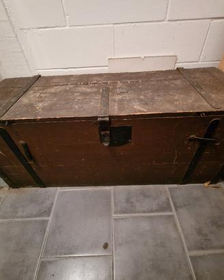 Cassa Militare d’Epoca – Originale, con Etichetta 