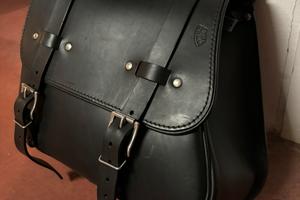BORSA CUOIO MOTO SPORTSTER  BUFFALO BILL