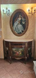 Set Arredo Classico: Consolle Luigi XVI + Quadro O