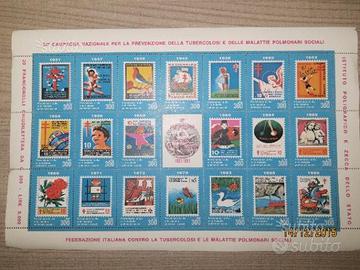 Francobolli erinnofili tubercolosi e malattie polm