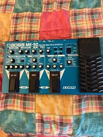 Boss ME50 pedaliera  pedali Korg Roland