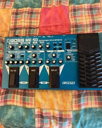 Boss ME50 pedaliera  pedali Korg Roland