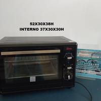 fornetto ventilato ardes colore nero funzionante 