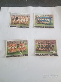 Panini 72/73 Cagliari, Verona, Vicenza,Atalanta