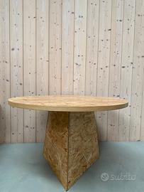 Tavolo tondo in OSB (D.100cm)