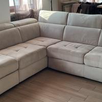 Divano letto angolare con penisola BE HOME