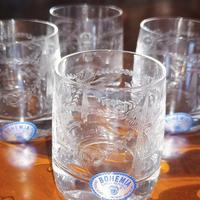 Bicchierini da liquore cristallo di Boemia