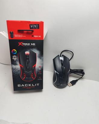 🖱️🎮 Mouse Gaming Xtrike Me Backlit GM-220 RGB US